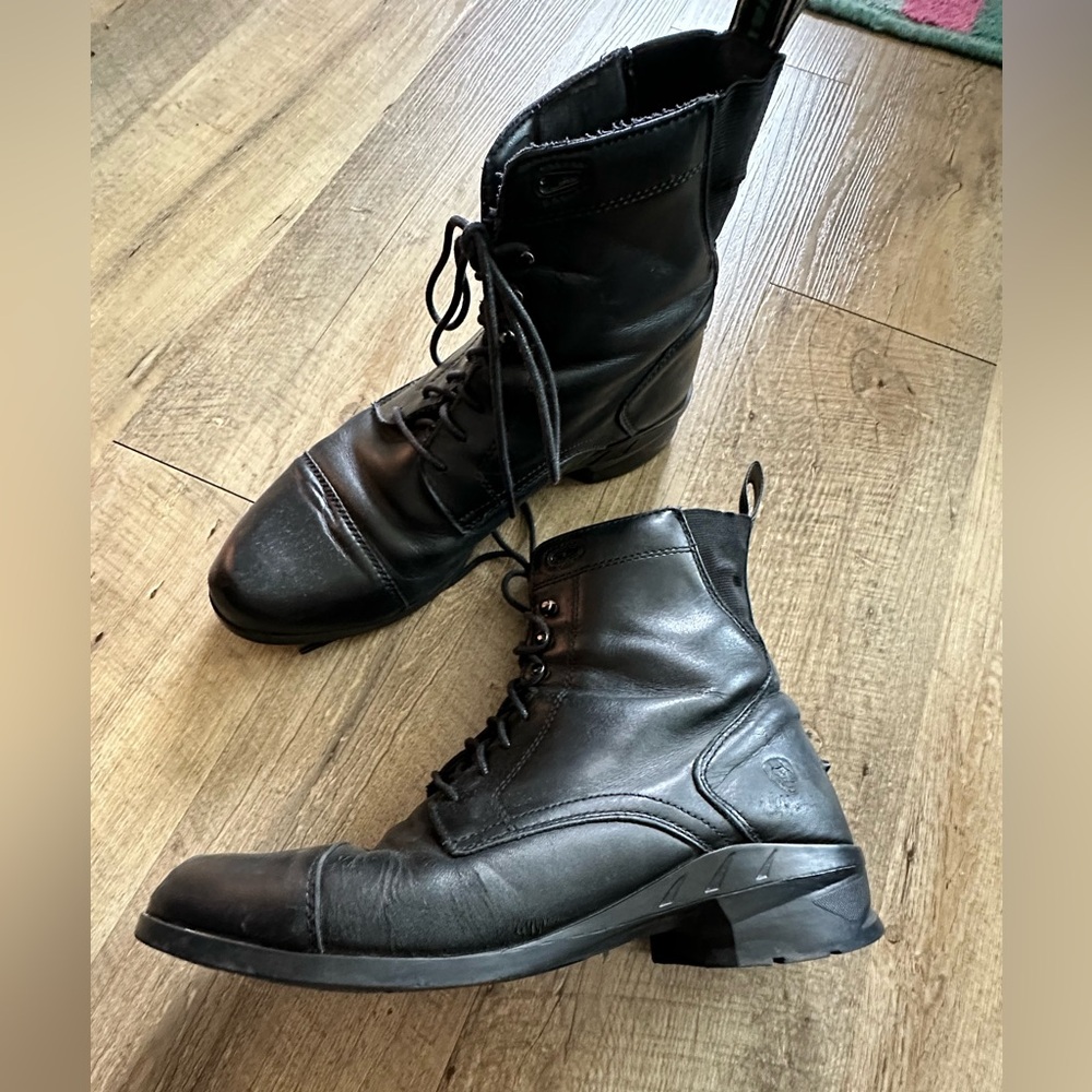 Ariat Black Leather Men's Boots